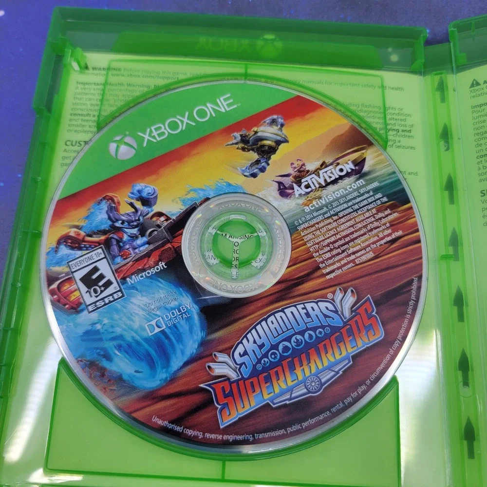 Skylanders SuperChargers Xbox One Game Only Activision 2015 Racing Action B
